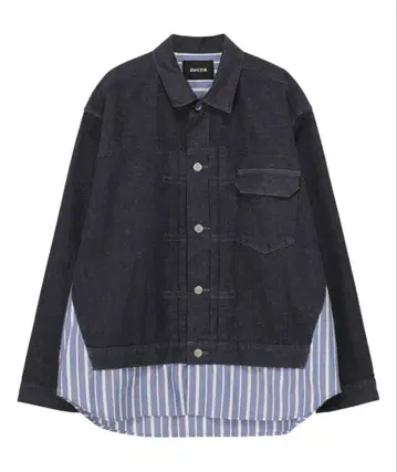 [ ZUCCa ] 데님 도킹 블루종