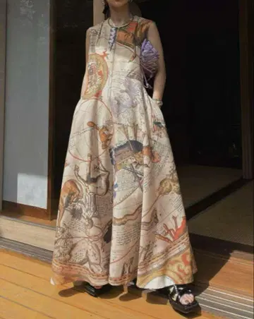 [ Ameri VINTAGE ] RILEY HOROSCOPE DRESS