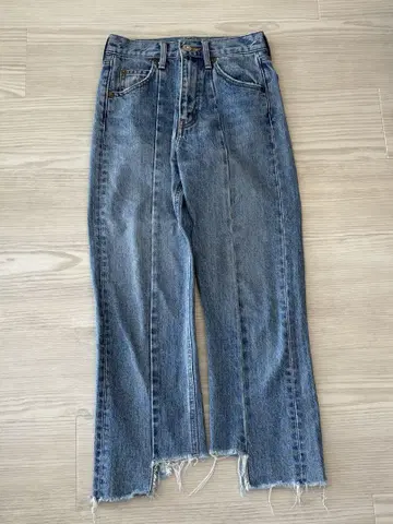 MOUSSY 슬릿 데님 팬츠 23 사이즈