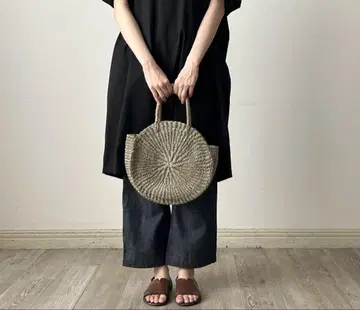 odds 라운드형 바스켓백 올리브 그린