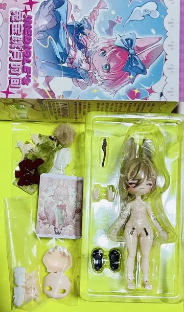 월도비시간 오추 블라인드 인형 블랭크 페이스 포함