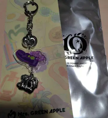 Mrs. GREEN APPLE 팝업 랜덤 참 키링 G