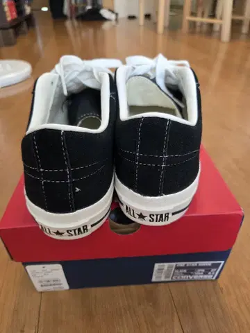 ALL STAR 블랙 스니커즈
