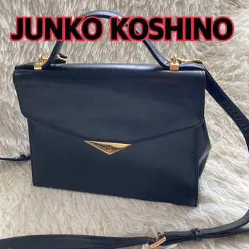 JUNKO KOSHINO 블랙 숄더백 핸드백 2way 백