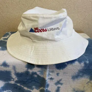 Coors Light 버킷햇 화이트