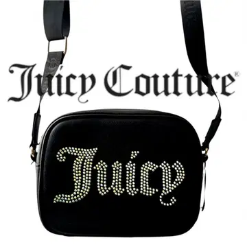 Juicy Couture 숄더백 큐빅 블랙