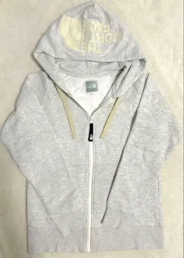 THE NORTH FACE 풀 지퍼 후디 M 라이트 그레이