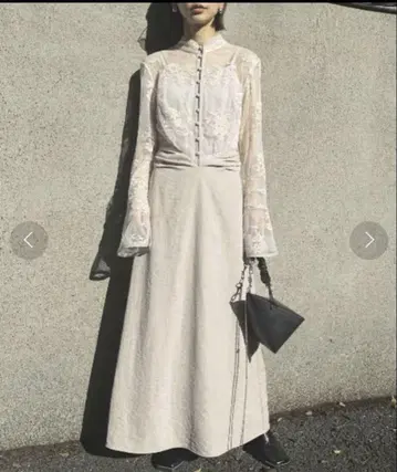 ameri vintage FLOWER LACE DRESS
