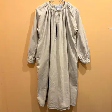YAECA 원피스 GATHER BLOUSE LONG 스모크 드레스 S