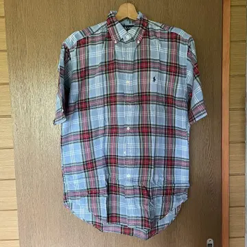 Ralph Lauren Blake M 반팔 체크 셔츠