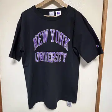 Champion 챔피온 T1011 USA 제 NYU 티셔츠 L