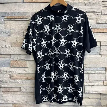 락듀드 11-133302 모노그램 스타 모크 셔츠 사이즈 XL