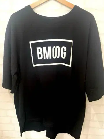 BMSG BIG 실루엣 블랙 티셔츠 L 사이즈