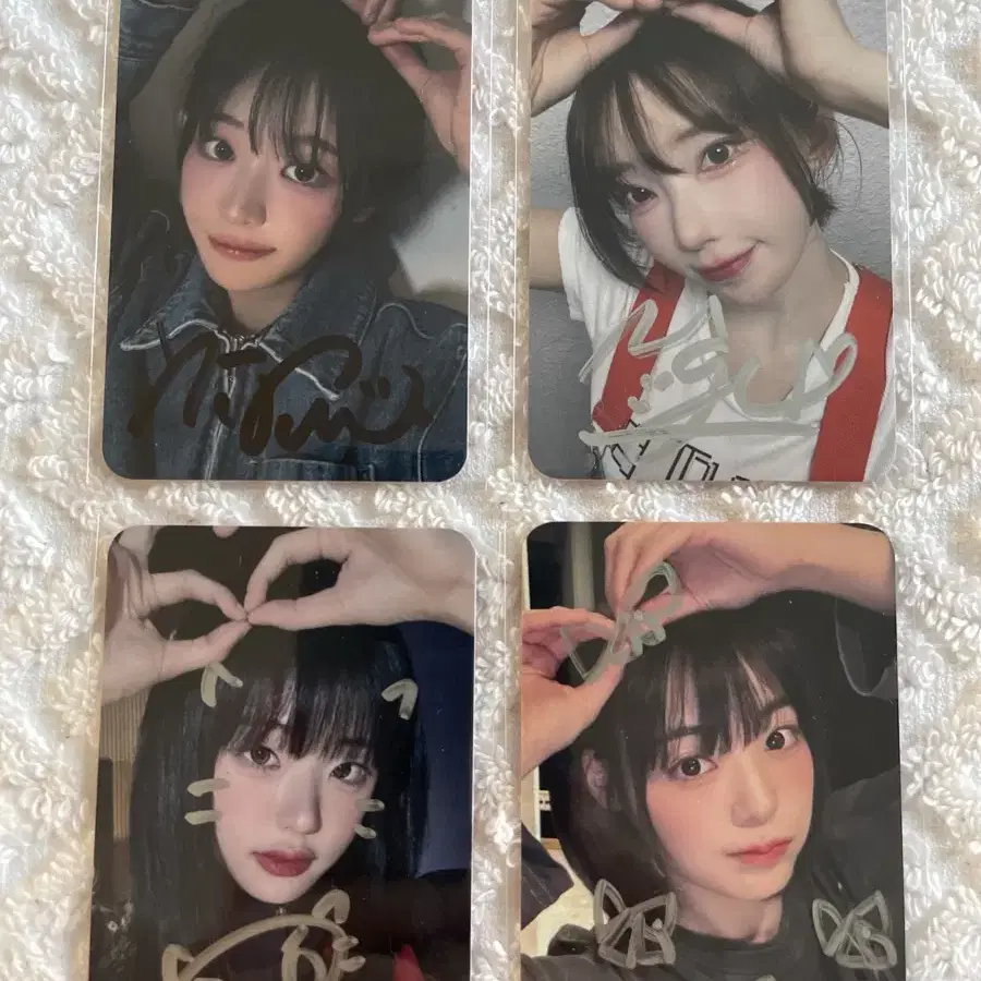 qwer Hina sign Manito photocard #hina,#qwer,#qwer포카,#qwer