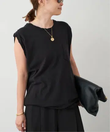 Deuxieme Classe TWIST 탱크탑 블랙