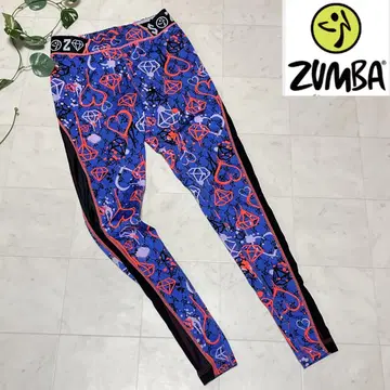 [정품] ZUMBA 줌바 레깅스 팬츠 메쉬 장식
