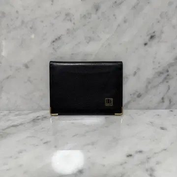 새상품급 dunhill 던힐 카드 케이스 반지갑 천연 가죽 명함지갑