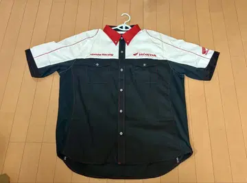 레어 Honda Racing 레이싱 셔츠 피트 셔츠 3XL (4L)