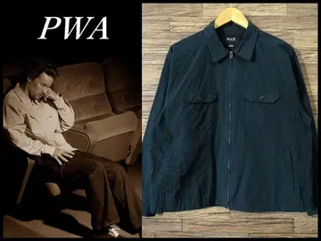 PWA 푸아 24 AW 드라이 지퍼 스윙탑 셔츠 자켓 네이비