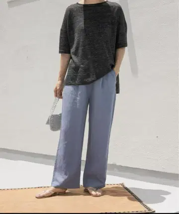 어반 리서치 도어스 린넨 혼방 이지 팬츠