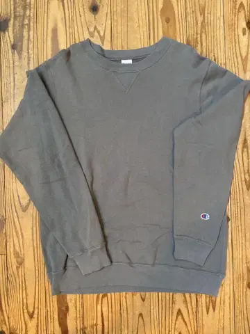 Champion 테리 플리스 맨투맨 9oz L 그레이