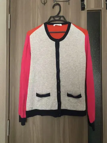 LACOSTE 버튼 가디건 사이즈 40