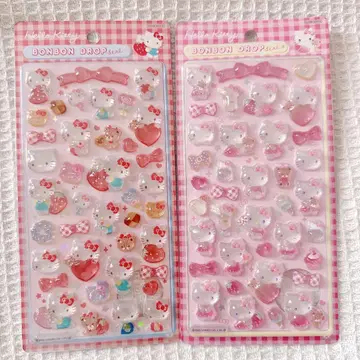 헬로키티 세트 봉봉 드롭 씰 bonbon drop seal