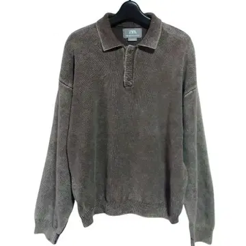 컨디션 최상 ZARA 자라 코튼 니트 스웨터 남성용 US M