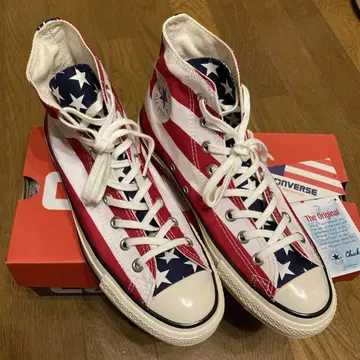 CONVERSE 미국 국기 디자인 하이컷 25.5cm 새상품 성조기