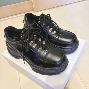 [박스 있음] 아들러 ADRER 하이솔 링 더드 스니커즈 26.5cm