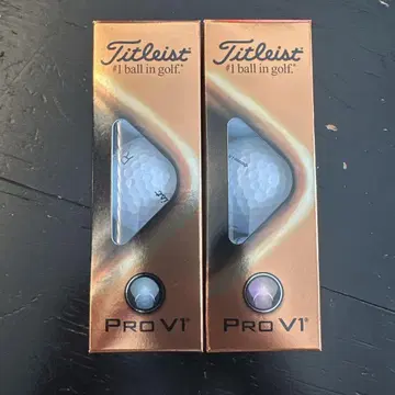 Titleist PRO V1 RCT 골프공 2 슬리브 세트