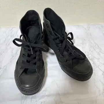 컨버스 하이컷 블랙 23cm