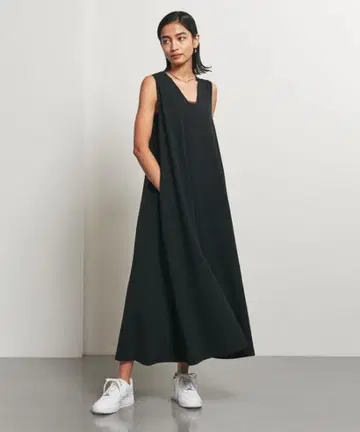 <UNITED ARROWS> 플레어 원피스 맥시 롱 원피스