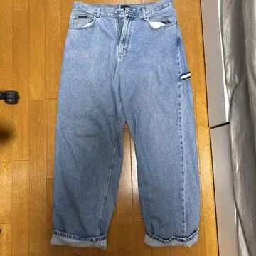 타미힐피거 와이드 팬츠 라이트 블루