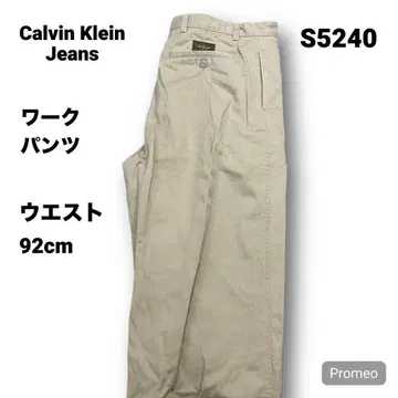 [즉시 구매 OK] Calvin Klein Jeans 워크 팬츠 36인치