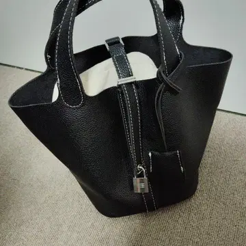 블랙 큐브 백 열쇠 자물쇠 파우치 포함