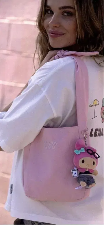 [Sanrio x ALEXIA STAM] Ribbon Tote Bag