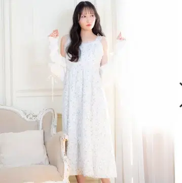 evelyn 꽃무늬 레이스 OP