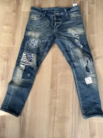 DSQUARED2 M.B. jean 데미지 가공