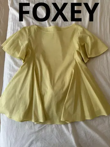foxey 튜닉 블라우스 38
