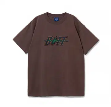 Bott SPACE LOGO TEE Brown