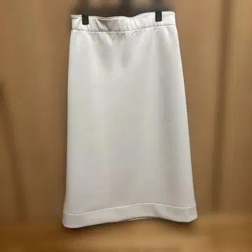 DOU DOU 종이상자 타이트 스커트 베이지 새상품 택