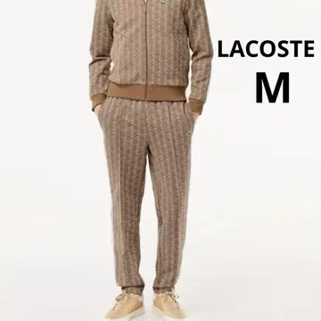 LACOSTE 라코스테 트랙 팬츠 모노그램 올 패턴 사이드 라인 M