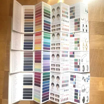 퍼스널 컬러 Color Palette 4 시즌 색감 세트