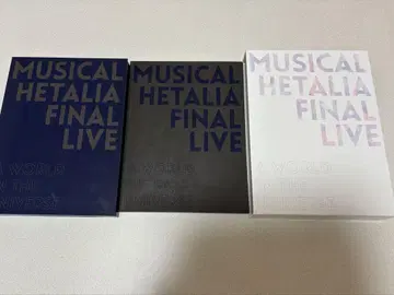 MUSICAL HETALIA FINAL LIVE Blu-ray