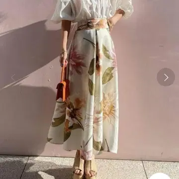 eimyistoire Ramona flower 볼륨 스커트