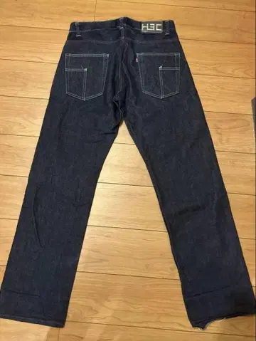 [ realmad HECTIC ] 컬러 스티치 원워시 데님 90s