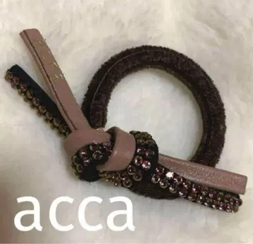 [미사용] acca 포니 더블 스키니 보우