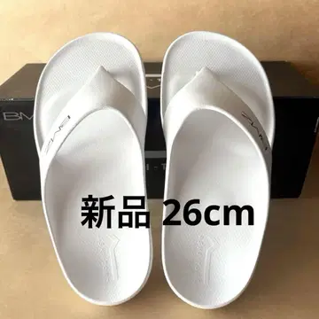 [새상품] BMZ 아시토레 샌들 하나오 화이트 26cm