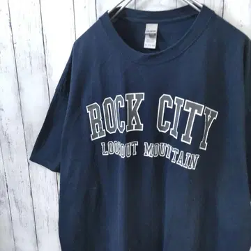 GILDAN 길단 US 구제 의류 티셔츠 2XL 네이비 빅 사이즈